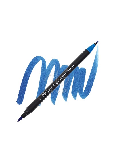 Zig Art & Graphic Twin Marker Tut-80 37 Persian Blue