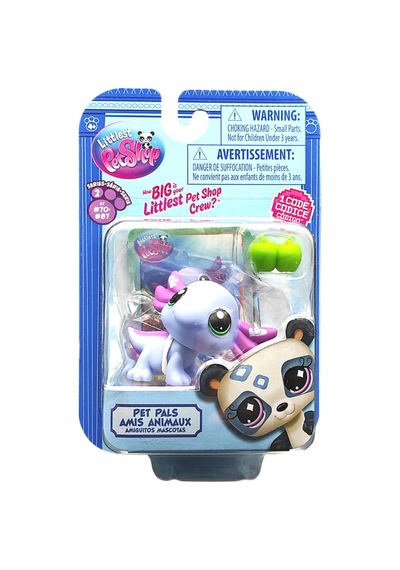 Hasbro Littlest Pet Shop Tekli Figür 00522 G7 80 Mor Aksolotl Minişler