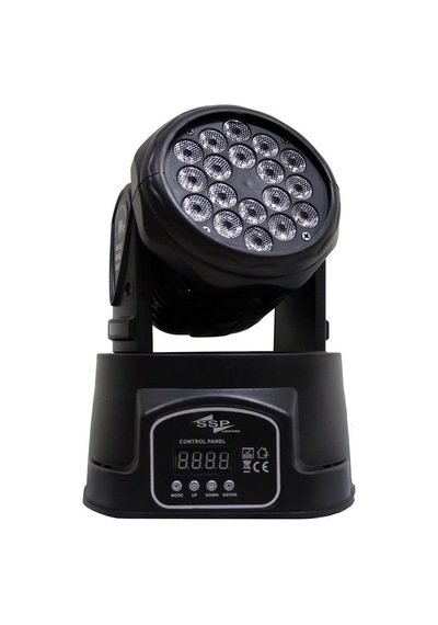 SSP Deron 18 Mini LED Moving Head Wash (Boyama) Robot Işık