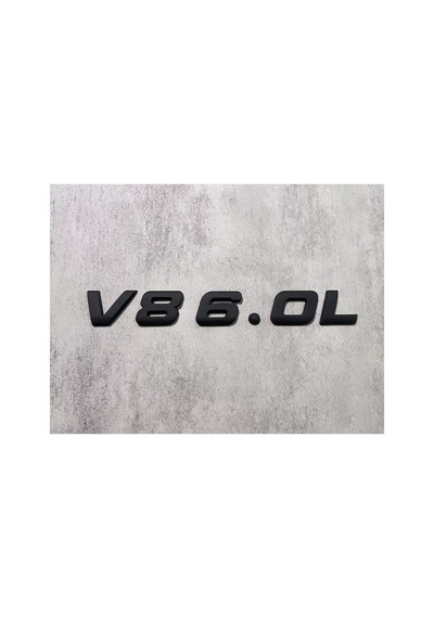 Vtr V8 6.0 L Piano Black Çamurluk Yazısı Mercedes 230