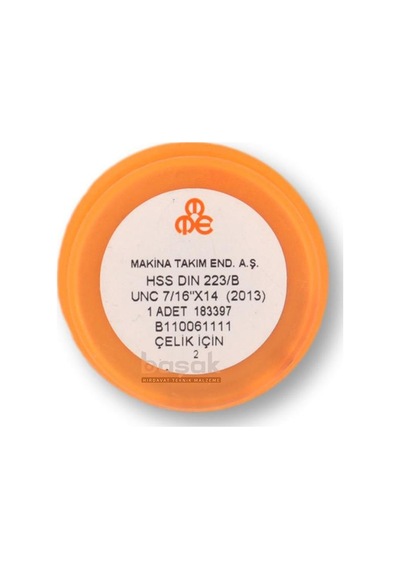 Mte Unc 7/16 Pafta Normal Vidalı Hss Dın 223/b