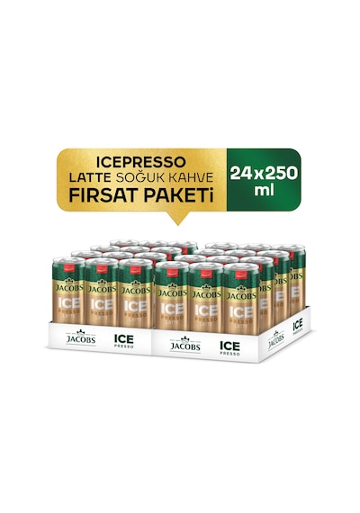 Jacobs Icepresso Latte Soğuk Kahve 24 x 250 ML