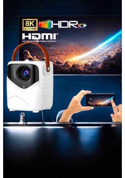 Taşınabilir Android Projeksiyon Wifi Destekli 4k Multimedia Tabanlı Ev Ve Ofis Tipi - Lisinya