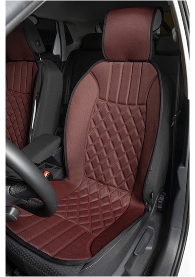 Elegance Oto Koltuk Minderi 2'li Set Bordo-siyah