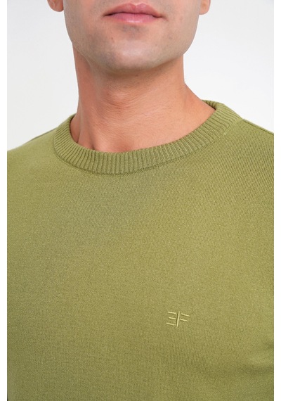 Efor Tr 875 Triko Slim Hakı Basic Haki