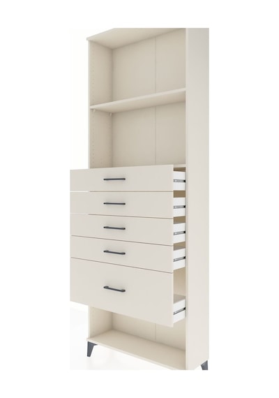 Arges Dolap 2 Raflı 5 Çekmeceli 88x30x243 Aytaşı-aytaşı Aytaşı