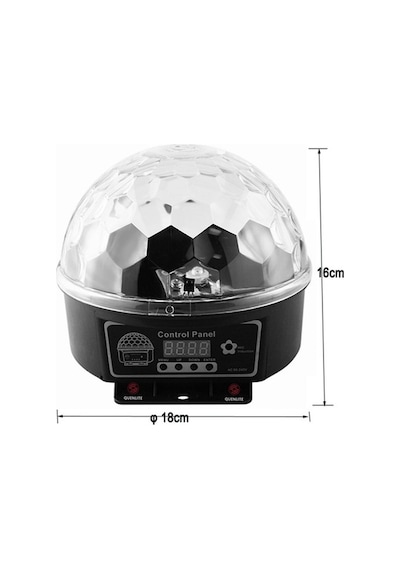 Quenlite QX-61 RGBW DMX512 Sahne Küre Led Disko Işık Sistemi