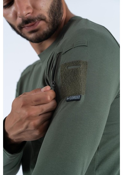 Combat Tactical T-shırt Tactıcal U.kol Pike - 801-1195-Haki