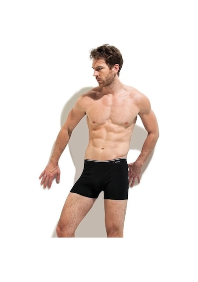 Erdem 1445 Erkek 3'Lü Erkek Likralı Boxer Beyaz