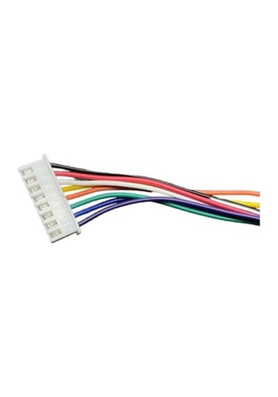 Jst-xh 2.54mm 9 Pin 26awg 20cm Tek Damarlı Dişi Bağlantı Kablosu