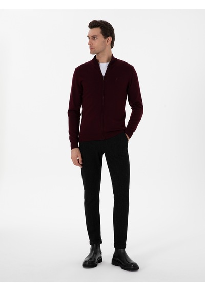 Cacharel Erkek Bordo Hırka 50275636-vr014 Kırmızı