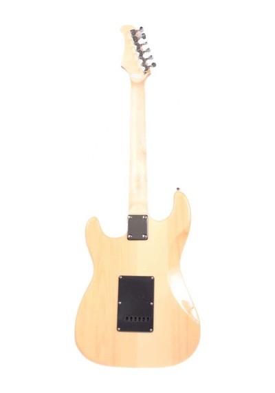Strat Kasa Hss Manyetik Aeg111-natural Elektro Gitar Kılıf-pena-kablo Dahil