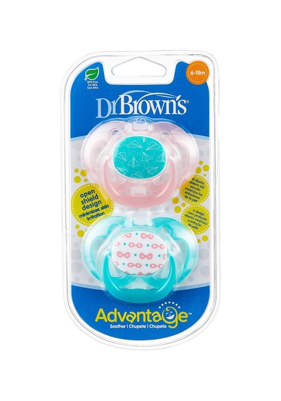 Dr. Brown's Advantage Emzik 2. Evre Pembe, İkili Paket