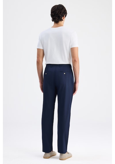 D's Damat Ds Damat Comfort Fit Lacivert Gabardin Chino Pantolon 6hcc3ı303778m Çok Renkli