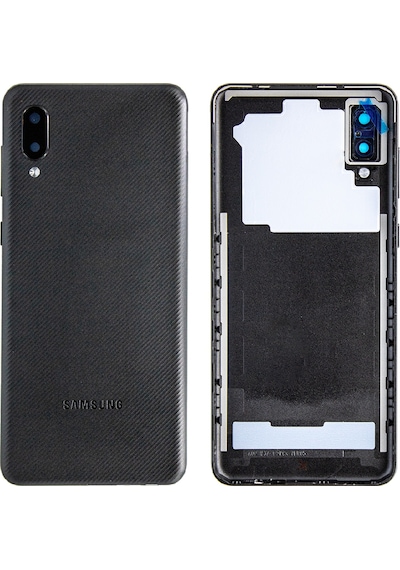 Samsung A022 A02 Uyumlu Arka Kapak Siyah