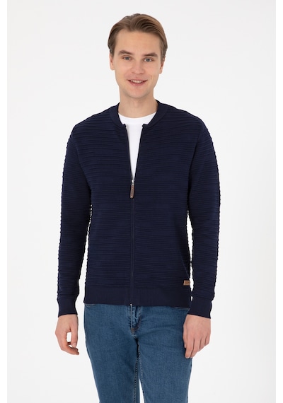 U.s. Polo Assn. Erkek Lacivert Hırka Triko 50308486-vr033 Lacıvert