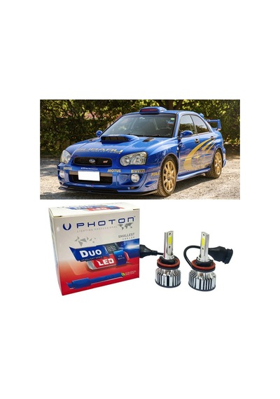 Subaru Impreza Led Xenon Kısa Far Ampulü H1 Duo Yeni Seri Beyaz 2003-2005