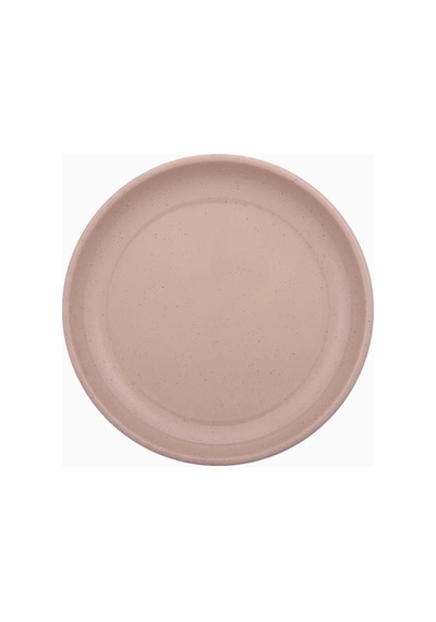 Barebones Rolled Enamelware Plate Kamp Mutfağı 4 Lü Emaye Tabak Mutfak Aksesuarları Toz Pembe