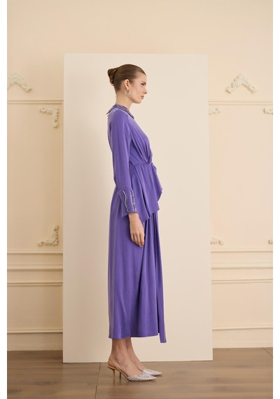 Senna Lumıere Dress Mor Mor