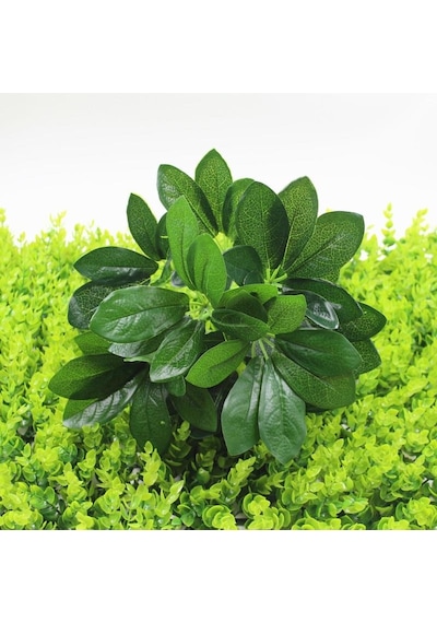 Yapay Çiçek Demet Şeflera Bitkisi 18dal 75cm Salon Çiçeği Yapay Bitki Pachira Macrocarpa