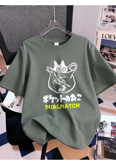 Noıssey Urban Pop Graphic Kadın Tişört Koleksiyonukod 5083 Füme
