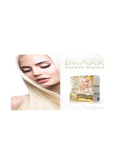 Gold Serisi 24k Altın Parçacıklı Serum İle 1 Kutu 2 X 50 Ml Ve Geliştiriciler Saç Boyası Açık Kumral 8.0