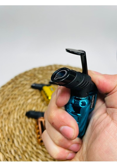 Hunter Marka Plastik Pürmüzlü Çakmak //Pipo Çakmağı-39086