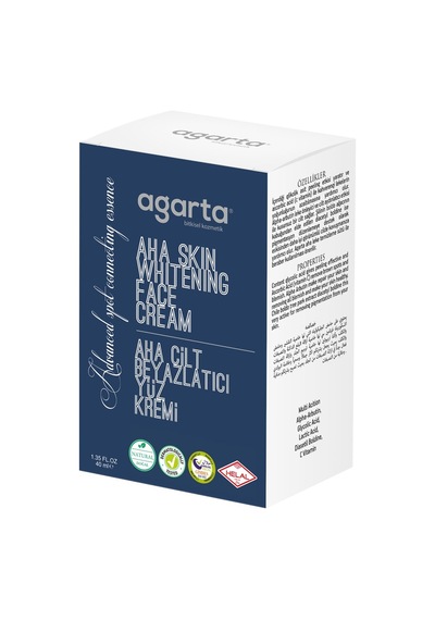Agarta Doğal Aha Cilt Beyazlatıcı Yüz Bakım Kremi 40 ML