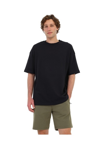 Kinetix Mb Oversıze 11bs201 6fx Siyah Erkek Kısa Kol T-shirt 000000000102121378