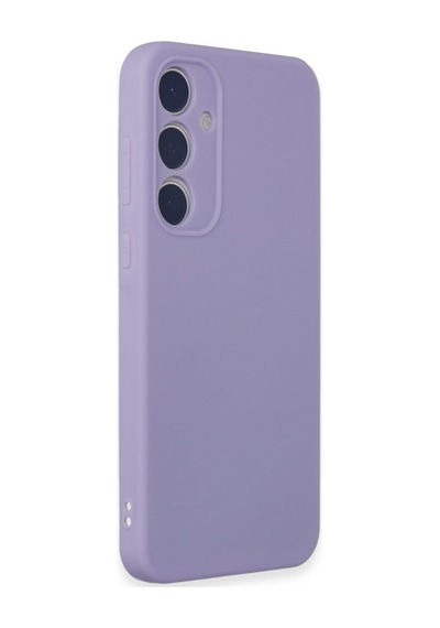 Samsung Uyumlu Galaxy A35 5g Uyumlu Kılıf First Silikon - Lila