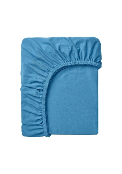 Ikea Varvıal Tek Kişilik Çarşaf 80 X 200 Cm Mavi