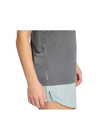 Adidas Kadın Gri T-shirt Run Ess Bl T W Jz6824 Gri
