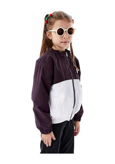 Benitto Kids Kız Çocuk Mevsimlik Yağmurluk Ceket 51359 Bordo