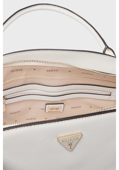 Guess Gilda Charmlı Çıkarılabilir Askılı Çanta Hwzg9747060 Bayan Çanta Hwzg97 47060 Off Ekru