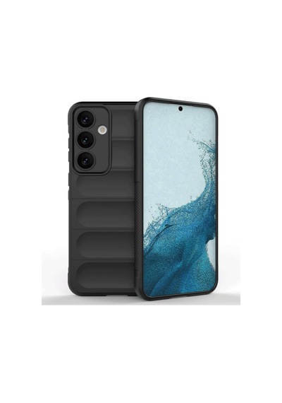 Samsung Galaxy  Uyumlu,  S24 Fe Kılıf Optimum Silikon - Siyah