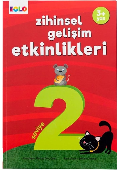 +3 Yaş Zihinsel Gelişim Etkinlikleri 3’Lü Kitap Seti Eolo Yayınl