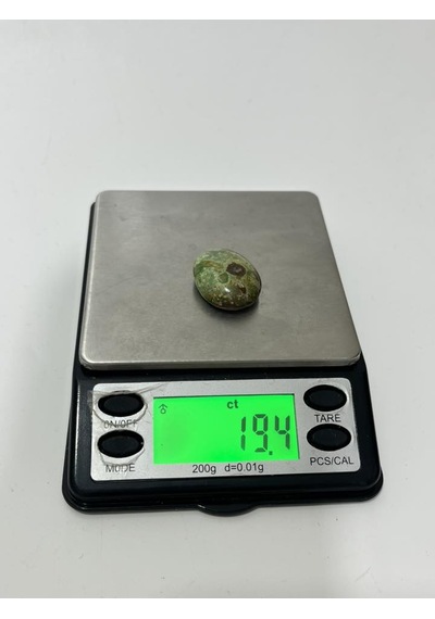 Doğal İran Nişabur Firuze Turkuaz Taşı 19,4 Karat - 3,85 Gram T165
