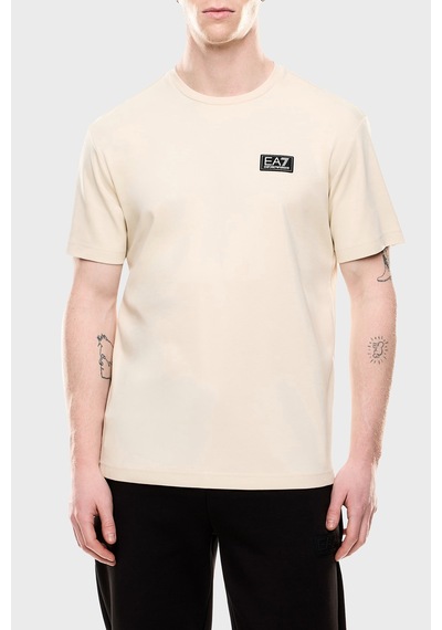 Ea7 Erkek T Shirt 7m000516 Af14616 U1079 Krem Krem