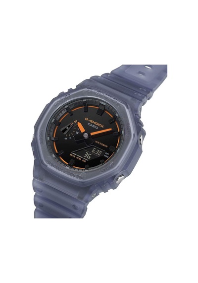 Casio Ga-2100k-2adr Quartz Silikon Mavi 20 Atm 45 Mm Erkek Kol Saati