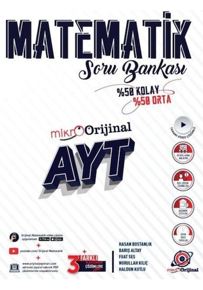Ayt Matematik Mikro Orijinal Soru Bankası