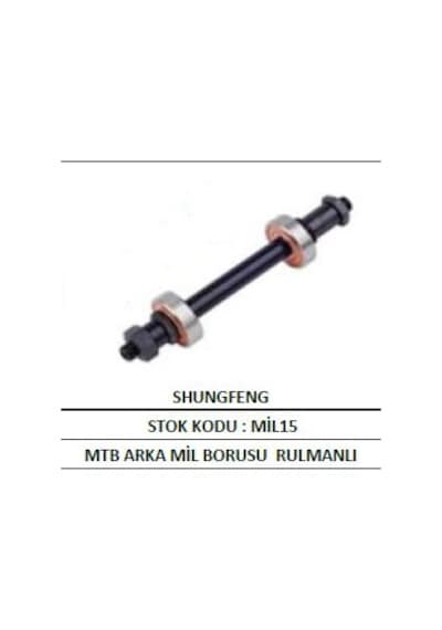 Arka Mil Borusu Mtb Rulmanlı Sf-Ax04 Mandallı Göbekler İçin
