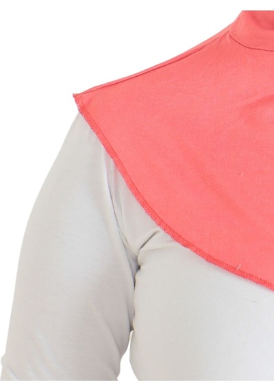 Modish Group Kadın Boyunluklu Hijab Tesettür Pratik Spor Bone - Sarı Pembe
