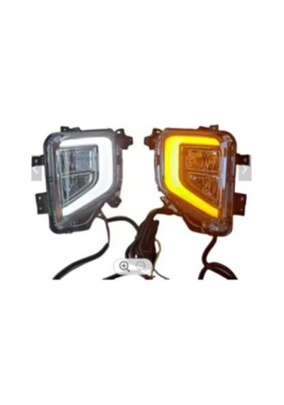 Ducki Mitsubishi L200 2019 Ve Sonrası Drl Ledli Sis Farı
