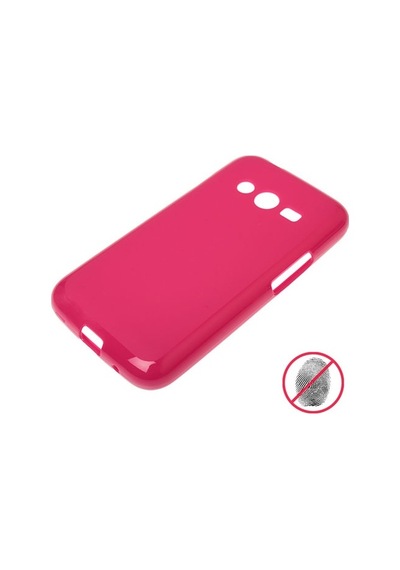 Galaxy Ace 4 G313 İle Uyumlu Silikon Kılıf Pembe