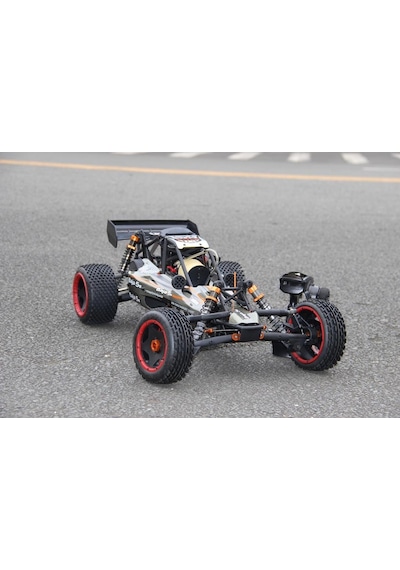 Sy Racıng 1/5 Baja 5b 30.5cc Rtr Kurşunsuz Benzinli Uzaktan Kumandalı Rc Arazi Model Araba 80+ Kmh 75cm Uzunluk Offroad Gri Kullanıma Hazır