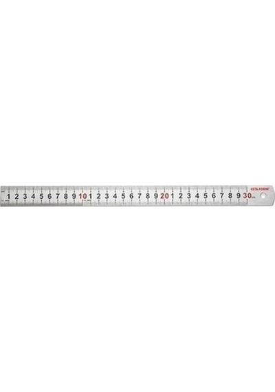 Ceta Form P15-030 Çelik Cetvel 30 Cm