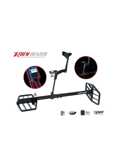 Xtrem Hunter Dedektör - 34x28cm Fmf Başlık Deus 2 Ana Kontrol Ünitesi İle
