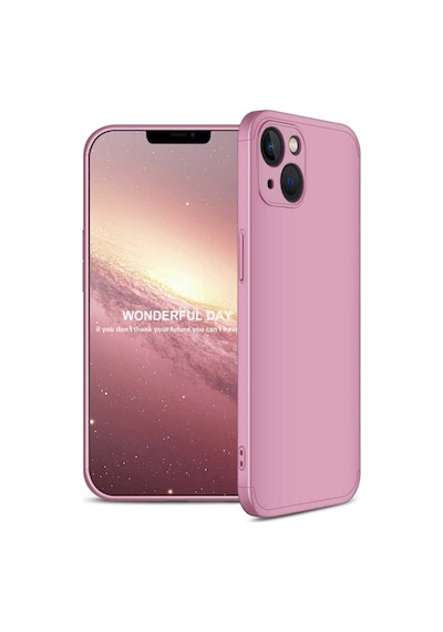 Apple Uyumlu iPhone 13 Mini Kılıf Zore Ays Kapak Rose Gold