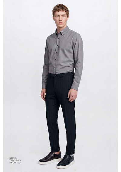 Altınyıldız Classıcs 360 Erkek Lacı 360 Her Yöne Esneyen Pamuklu Slim Fit Dar Kesim Beli Bağlamalı Yan Cepli Casual Pantolon