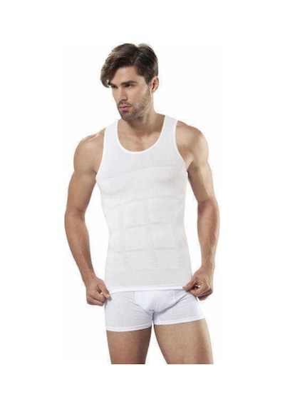 Modinn Erkek Beyaz Slim N Lift Korse Atlet 2010 Standart Korse Çok Renkli
